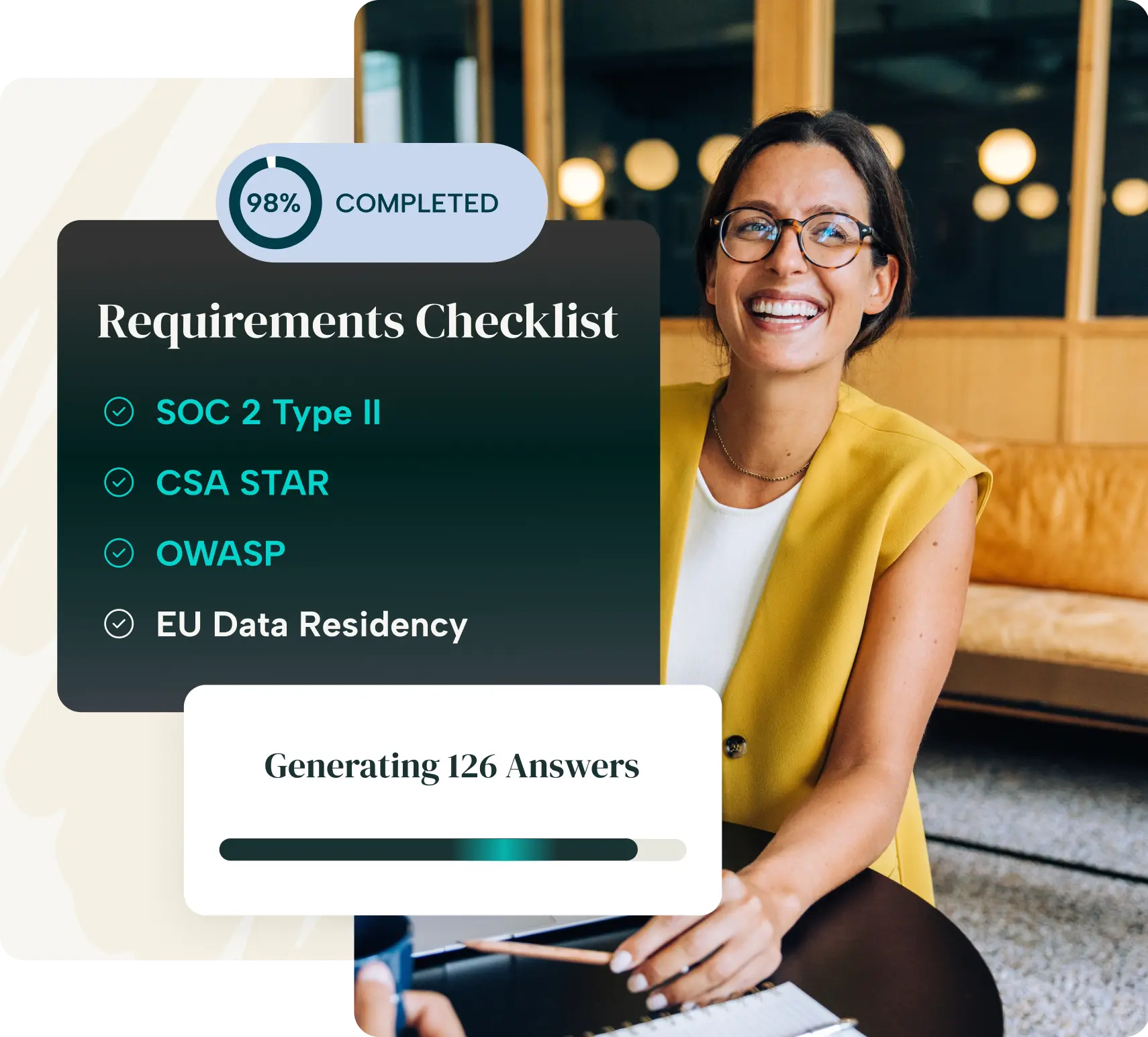 Loopio security questionnaire automation product interface